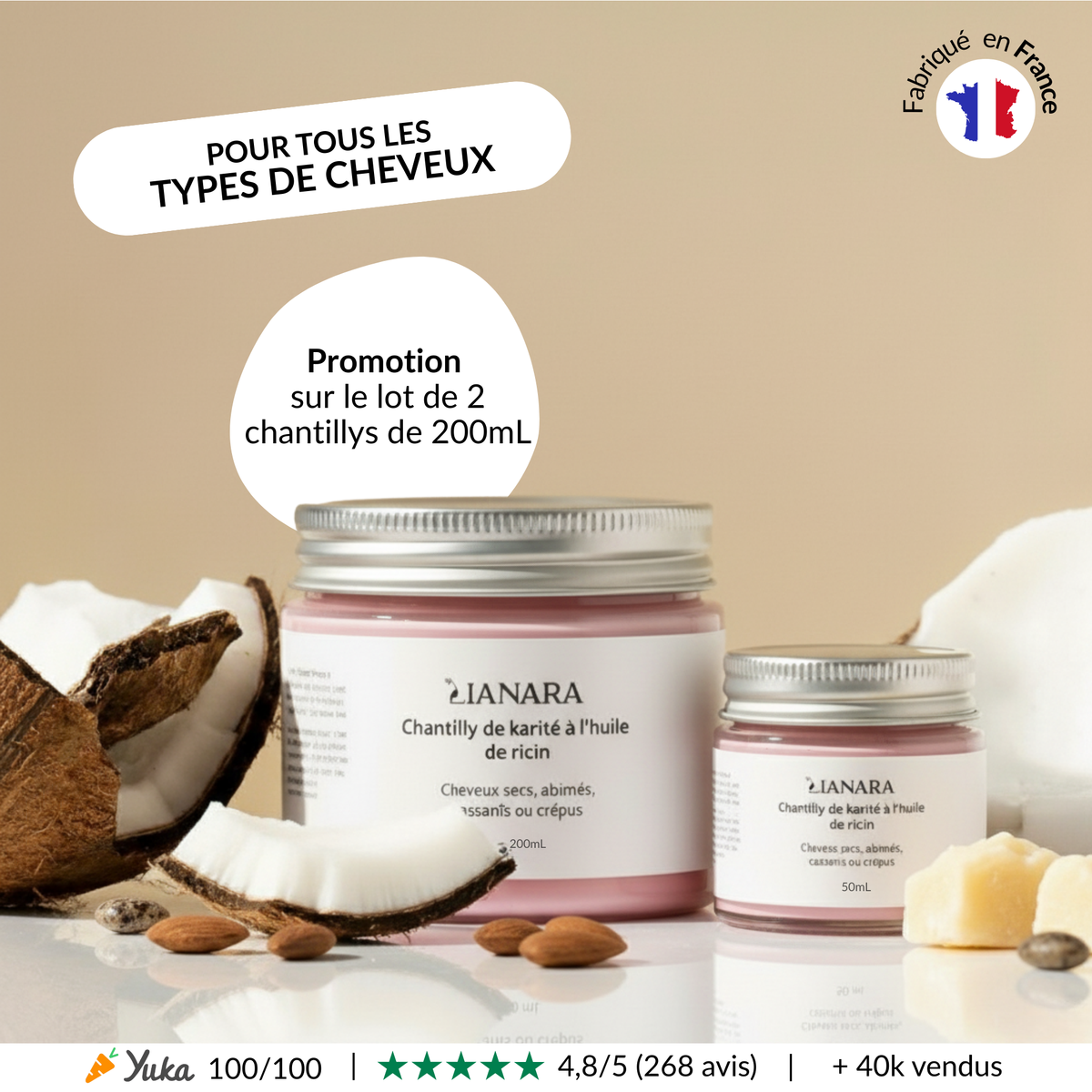 Chantilly capillaire réparatrice